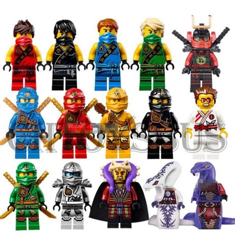ninja ninjago mini figurki komplet  sztuk   zabawki szafapl