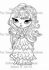 Valentin Heather Pages Coloring Stamp Color Lacy Gang Sketch Female Book sketch template