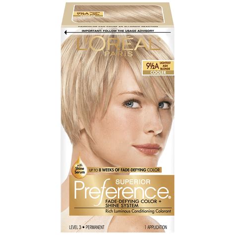 L Oreal 9 1 2a Cooler Lightest Ash Blonde Hair Color 1 Kt