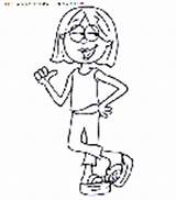 Lizzie Mcguire Coloring Pages Book Kids Print sketch template