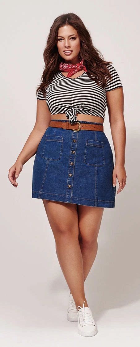 Forever 21 Forever 21 Plus Size Button Down Denim Skirt Plus Size