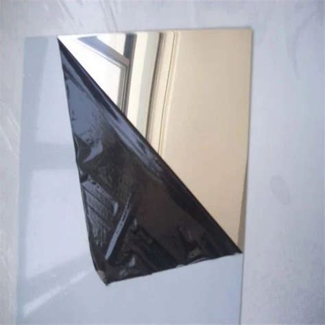 decorative stainless steel  mirror finish sheets thickness   mm