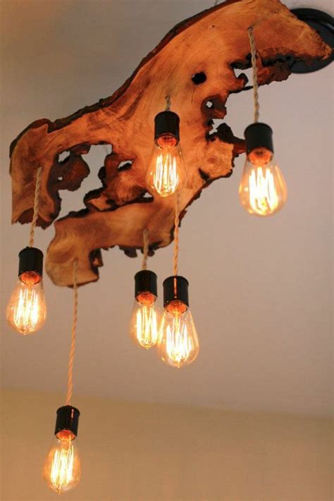 les meubles en bois brut sont une jolie touche nature pour linterieur archzinefr lampe
