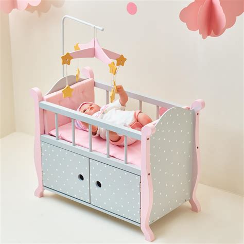 olivias  world baby doll furniture nursery crib bed