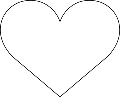 sample heart template