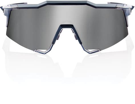 100 speedcraft hiper silver mirrored sunglasses eyewear cycle