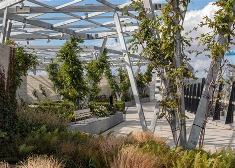 city  londons largest public roof garden opens  doors