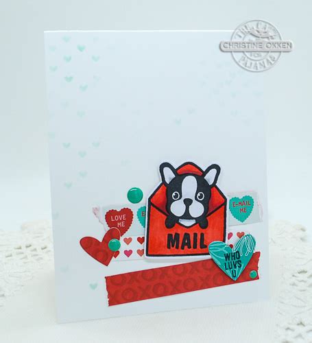 christinecreations puppy love notes
