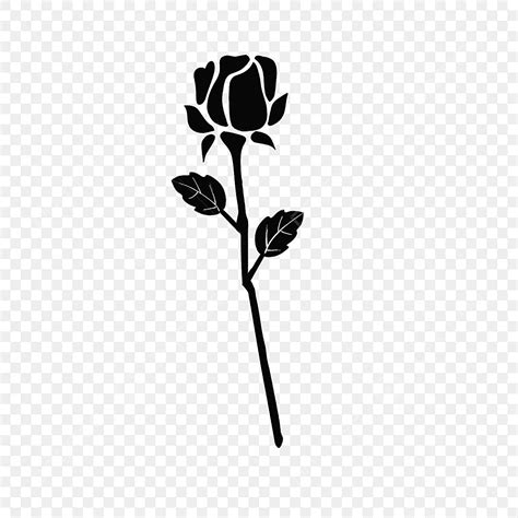 rose tattoo png transparent simple rose tattoo pattern simple flower