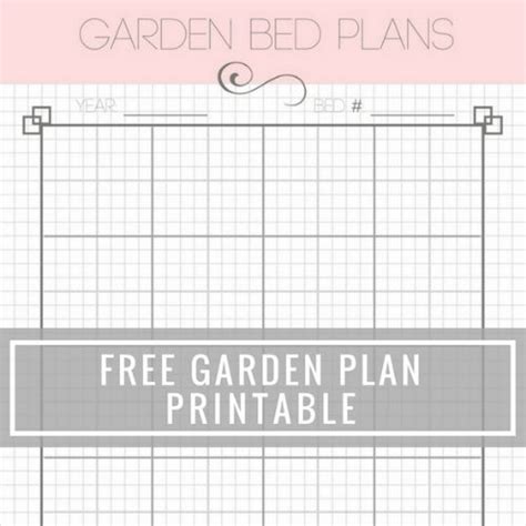 printable garden planners  cultivated nest