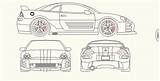 Eclipse Mitsubishi Drawing Result Paintingvalley sketch template