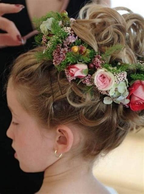 flower girls hairstyles  toddlers hairstyles hair photocom