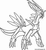 Coloring Pokemon Pages Dialga Ex Deoxys Printable Color Print Drawing Rayquaza Easy Library Clipart Prints Getdrawings Getcolorings Lineart sketch template