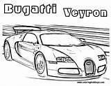 Bugatti Coloring Pages Printable Kids Veyron Car Boys Cars Pa sketch template
