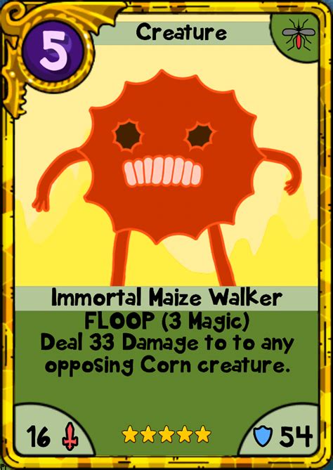 image immortal maize walker goldpng card wars wiki