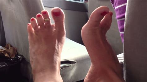 wiggling sexy toes nice arches red toenails perfect feet for you youtube