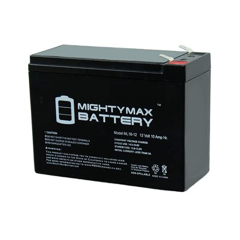 mighty max battery  volt  ah sealed lead acid sla rechargeable