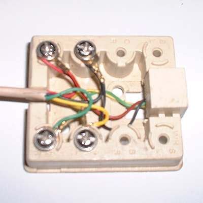 wire  telephone jack telephone jack phone jack diy electrical