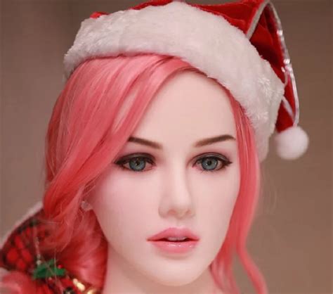 oral silicone sex doll head adult love dolls heads can fit for 140cm