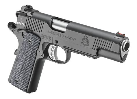 springfield armory  elite operator black acp  pistol