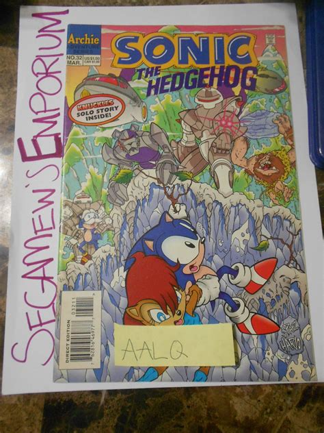 Sonic The Hedgehog Issue 32 Vf [sega Comic Archie]