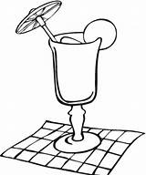Coloring Pages Lemonade Juice Glass Colouring Water Cocktail Drawing Cup Drinks Template Napkin Getdrawings Jars Popular Animation Comics Unique sketch template