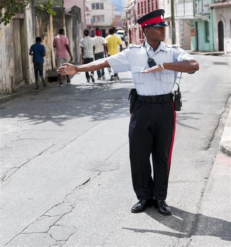 Barbados Police Directing Traffic Random Scenes From My W… Flickr