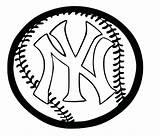 Yankees Coloring Pages York Ny Logo Baseball Clipart Printable Mets Giants Mlb Sheets Color Symbol Kids Getcolorings Clipground Getdrawings Soldier sketch template