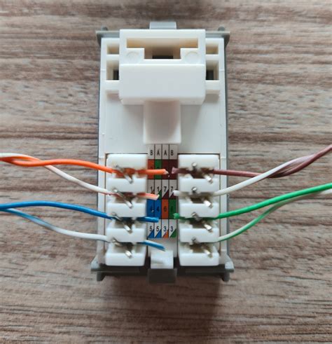 cat ethernet wall sockets wiring issue super user