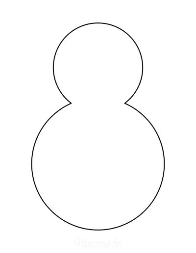 printable snowman templates  crafts