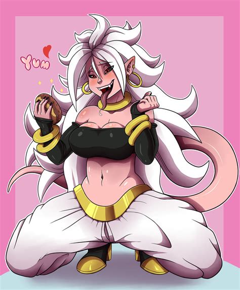 majin android 21 evil by megablack0x on deviantart