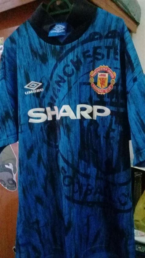 Manchester United Away Football Shirt 1992 1993