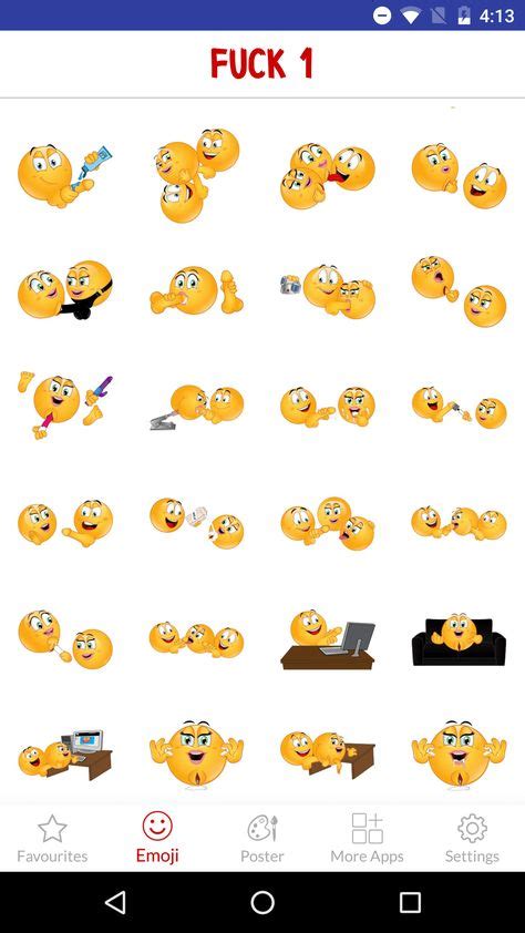 sexual emoji