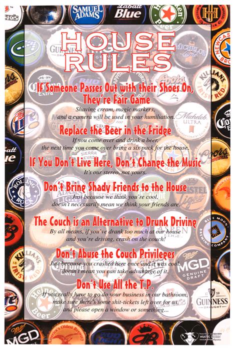college rules time douturs