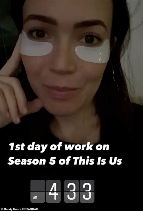 This Is Us Season 5 Pregnant Mandy Moore Shares Photos Of Set Daily