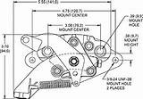 Mc4 Mechanical Caliper Wilwood Drawing Brake Disc Dimensions Rotor Calipers sketch template