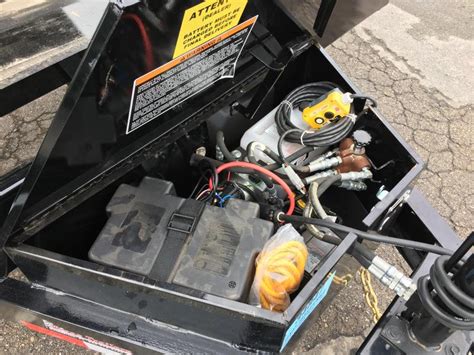 wiring diagram  battery   hydraulic dump trailer