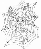 Pages Catty Monster Coloring High Noir Unbelievable Getcolorings Colorin sketch template
