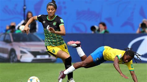 Jamaica Opens 2019 Womens World Cup With Loss To Brazil Miami Herald