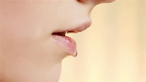 Wallpaper Face Women Open Mouth Water Drops Closeup Lips Nose
