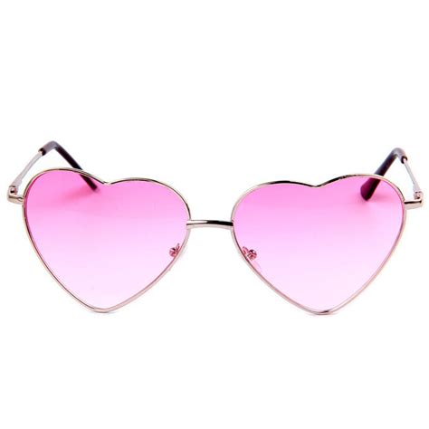 double heart sunglasses boogzel apparel