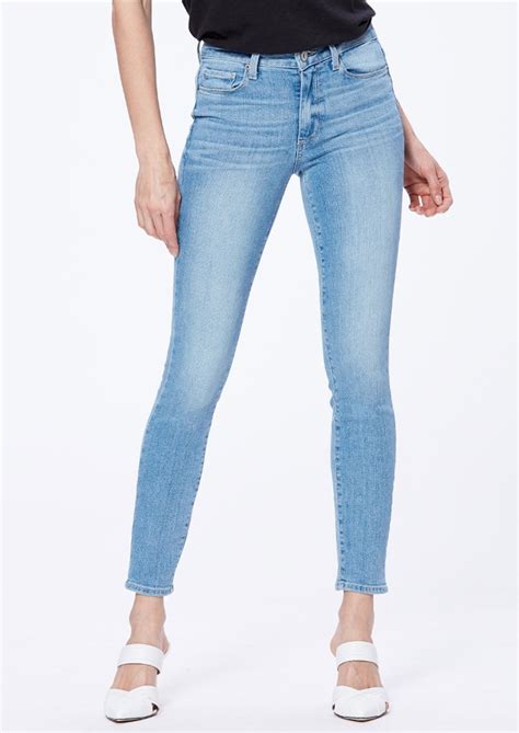 Paige Denim Hoxton Ankle Ultra Skinny Jeans Soto