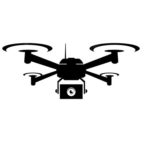 drone che vola su sfondo trasparente drone il logo drone icona file png  psd
