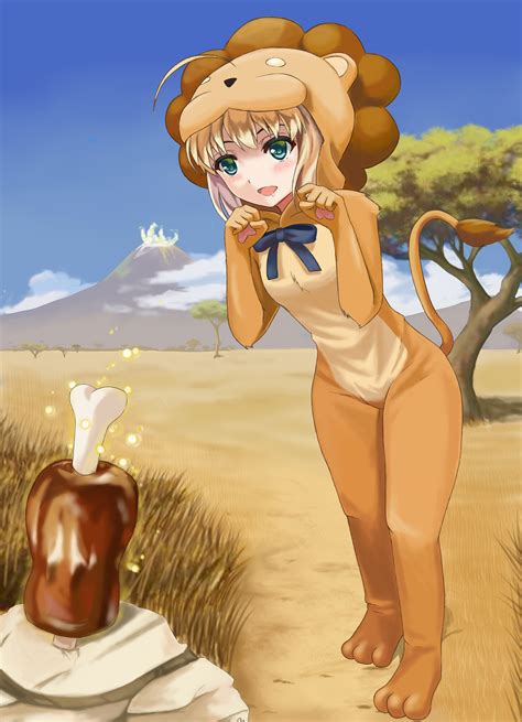 saber lion saber fate stay night page 3 of 4