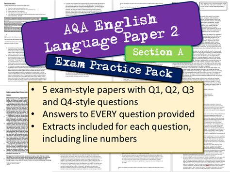 english aqa gcse exemplar answers paper  lang levels