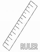 Ruler Coloring Pages sketch template