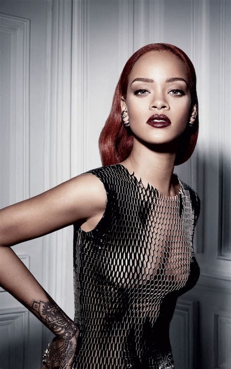 Rihanna Smoulders For Dior Mag