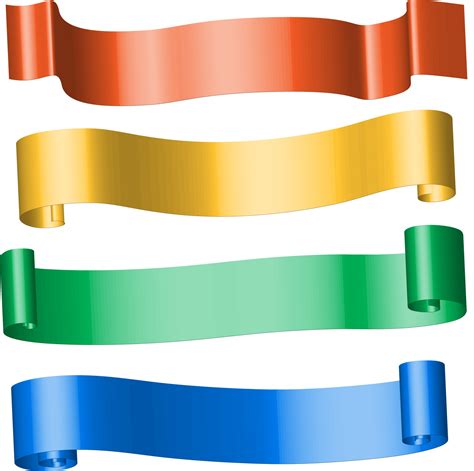 colour ribbon banners  stock photo public domain pictures