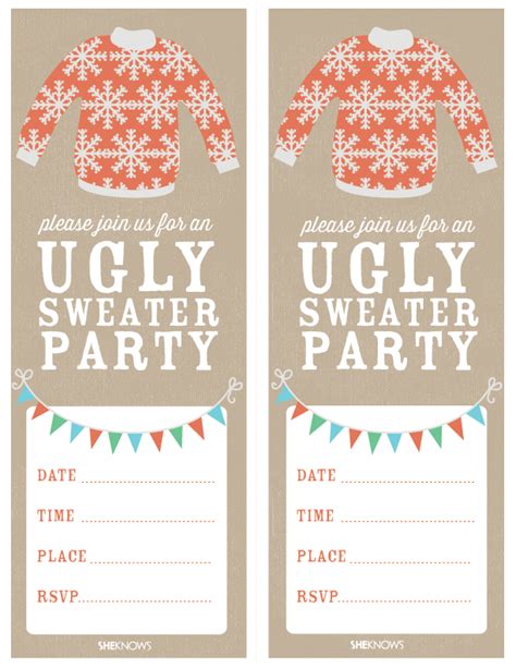 how to host an ugly sweater party
