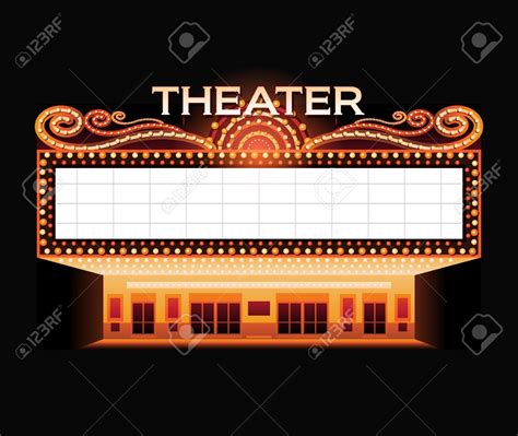 theater marquee clipart   cliparts  images